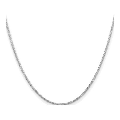 Sterling Silver 1.25mm Round Wheat Chain – view 3