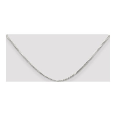 Sterling Silver 1.25mm Round Wheat Chain – view 4