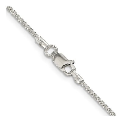 Sterling Silver 1.5mm Round Wheat Chain – view 3