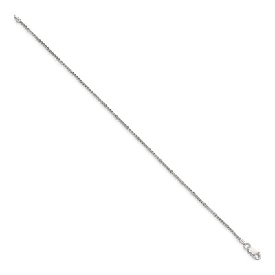 Sterling Silver 1.5mm Round Wheat Chain Bracelet – view 2