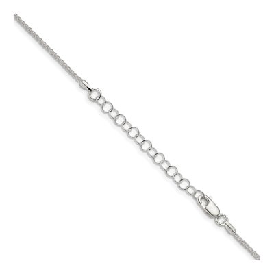 Sterling Silver 1.5mm Round Wheat Chain – view 3