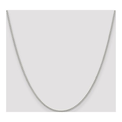 Sterling Silver 1.5mm Round Wheat Chain – view 4