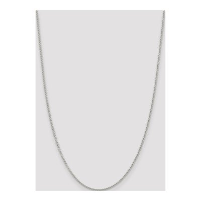 Sterling Silver 1.5mm Round Wheat Chain – view 4