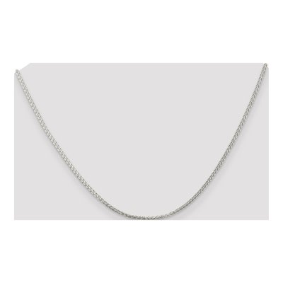 Sterling Silver 1.75mm Round Wheat Chain – view 4
