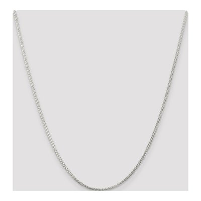 Sterling Silver 1.75mm Round Wheat Chain – view 4