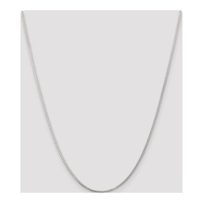 Sterling Silver 1.75mm Round Wheat Chain – view 4