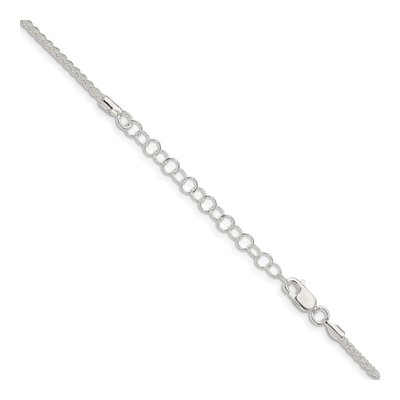Sterling Silver 1.75mm Round Wheat Chain – view 3