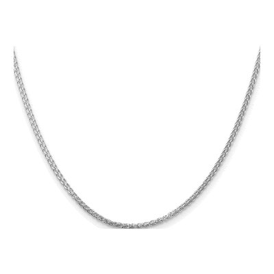 Sterling Silver 1.75mm Round Wheat Chain – view 2