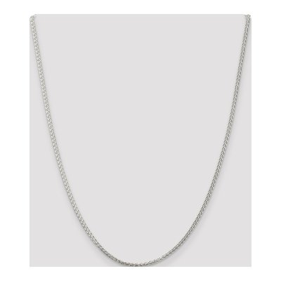 Sterling Silver 1.75mm Round Wheat Chain – view 4