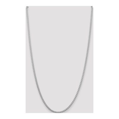 Sterling Silver 2.5mm Round Wheat Chain – view 4