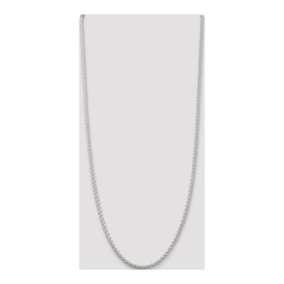 Sterling Silver 3mm Round Wheat Chain – view 4