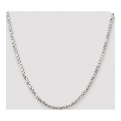 Sterling Silver 3mm Round Wheat Chain – view 4