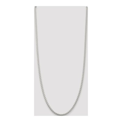 Sterling Silver 3mm Round Wheat Chain – view 4