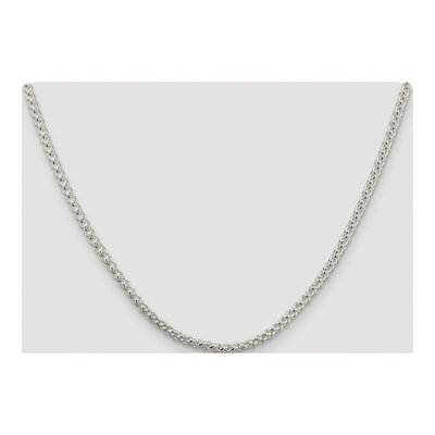 Sterling Silver 4mm Round Wheat Chain – view 4