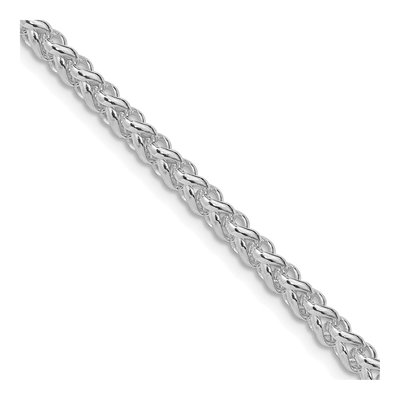 Sterling Silver 4mm Round Wheat Chain