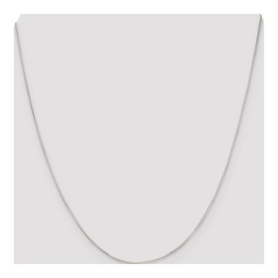 Sterling Silver 0.7mm Square Snake Chain – view 4