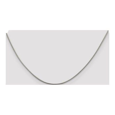 Sterling Silver 0.8mm Square Snake Chain – view 4