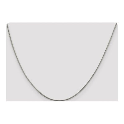 Sterling Silver 0.8mm Square Snake Chain – view 4