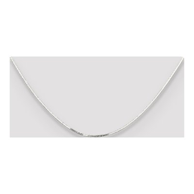 Sterling Silver 1.15mm Square Snake Chain – view 4