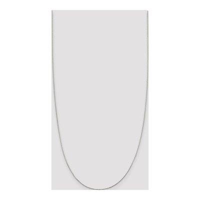 Sterling Silver 0.85mm Diamond-Cut Round Wheat Chain – view 4