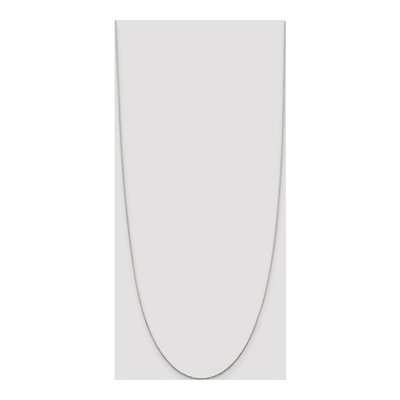 Sterling Silver 0.85mm Diamond-Cut Round Wheat Chain – view 4