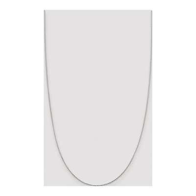 Sterling Silver 0.85mm Diamond-Cut Round Wheat Chain – view 4