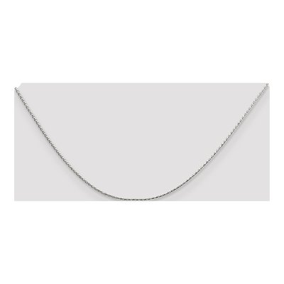 Sterling Silver 1.25mm Diamond-Cut Round Wheat Chain – view 4