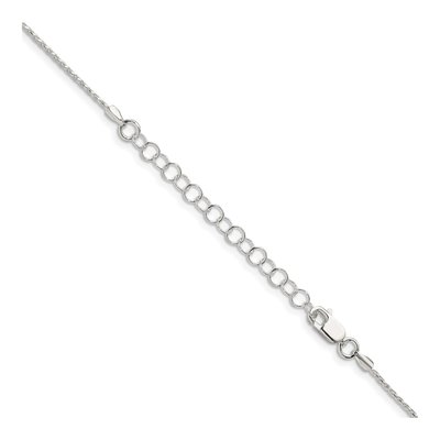 Sterling Silver 1.25mm Diamond-Cut Round Wheat Chain – view 3
