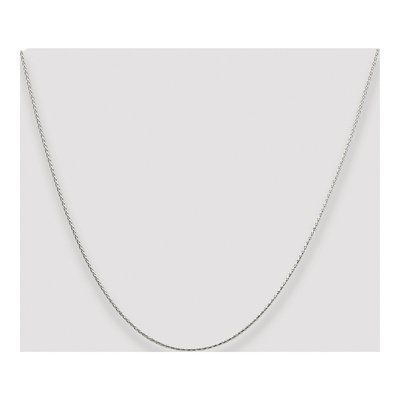 Sterling Silver 1.25mm Diamond-Cut Round Wheat Chain – view 4