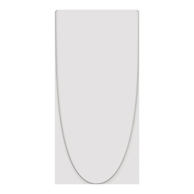 Sterling Silver 1.25mm Diamond-Cut Round Wheat Chain – view 4