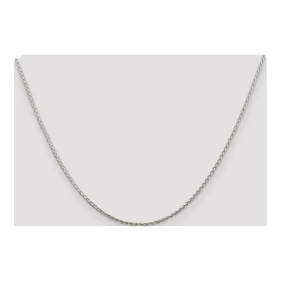 Sterling Silver 1.45mm Diamond-Cut Round Wheat Chain – view 4