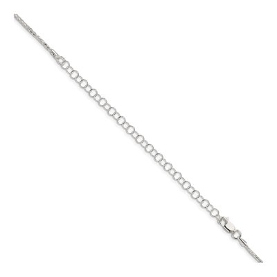 Sterling Silver 1.45mm Diamond-Cut Round Wheat Chain – view 3