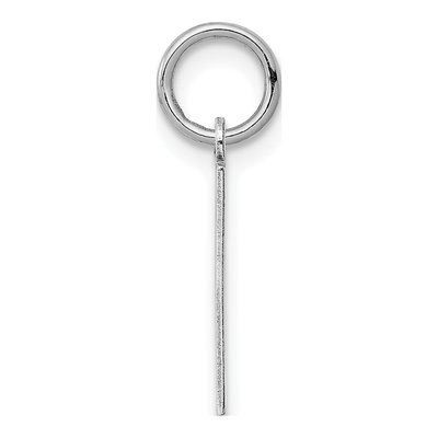 Sterling Silver Number 1 Charm – view 2