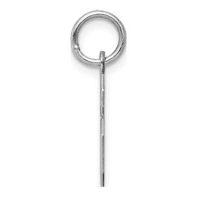 Sterling Silver Number 6 Charm – view 2