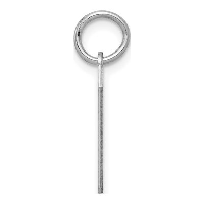 Sterling Silver Number 7 Charm – view 2