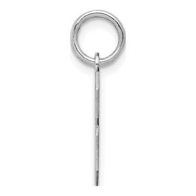 Sterling Silver Number 8 Pendant – view 2