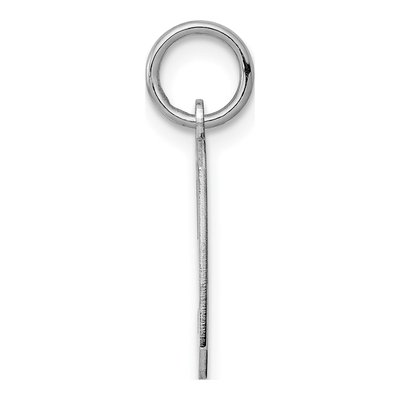 Sterling Silver Number 9 Pendant – view 2