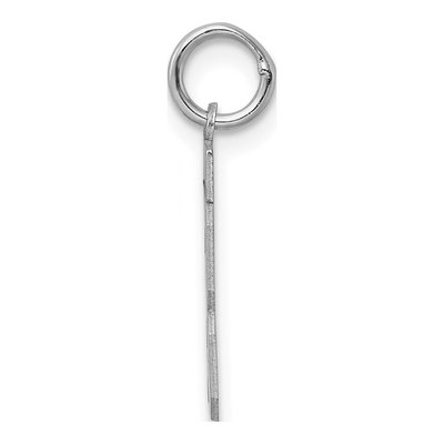 Sterling Silver Number 13 Charm – view 3
