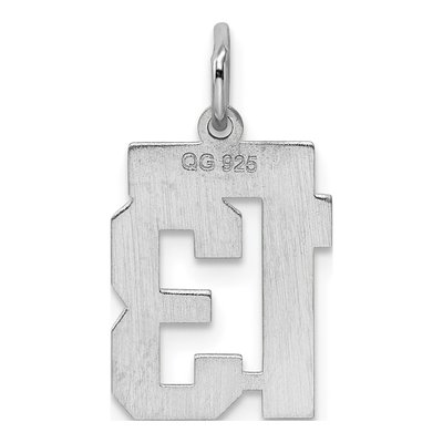 Sterling Silver Number 13 Charm – view 4