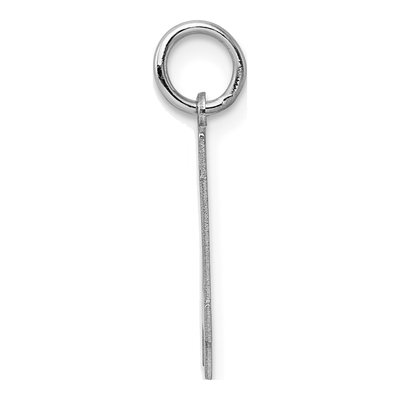 Sterling Silver Number 14 Charm – view 3