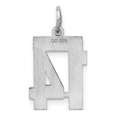 Sterling Silver Number 14 Charm – view 4