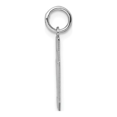 Sterling Silver Number 40 Charm – view 3