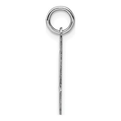 Sterling Silver Number 43 Charm – view 3