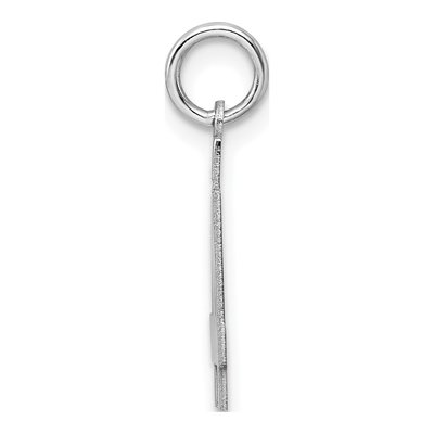 Sterling Silver Number 44 Charm – view 3