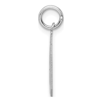 Sterling Silver Number 60 Charm – view 3