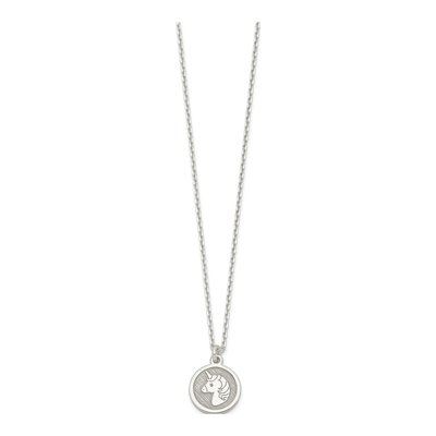 Sterling Silver Unicorn Necklace & Earrings Set – view 6