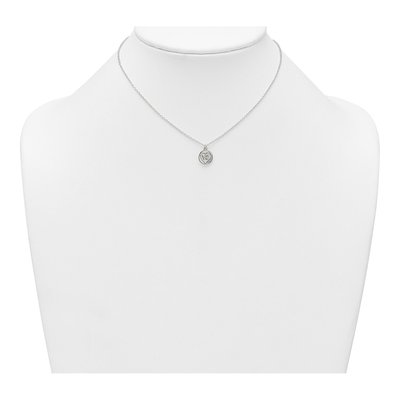 Kids' Sterling Silver Butterfly Heart Necklace & Earring Set – view 5