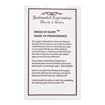 Sterling Silver CZ Angel Pendant Necklace – view 6