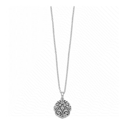 Sterling Silver Ash Holder Remembrance Pendant Necklace – view 2