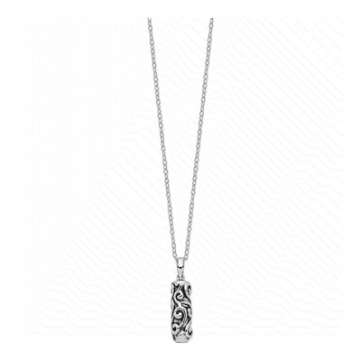Sterling Silver Ash Holder Pendant Necklace – view 3